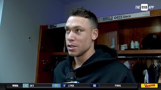 Aaron Judge on Clarke Schmidt being locked in [upl. by Zaller]