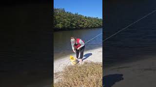 Hunting for the sheepshead after colder weather came through Tampa sheepsheadfishing fishing [upl. by Rodmun48]