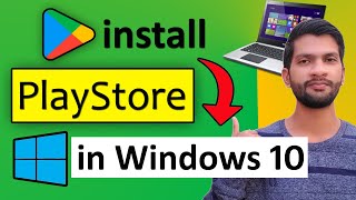 Install Google Play Store on Windows 10  UrduHindi [upl. by Denis]