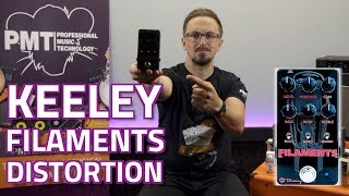 Keeley Filaments High Gain Distortion Pedal  Review amp Demo [upl. by Adamina]