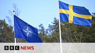 Sweden and Finland join Nato military exercises  BBC News [upl. by Gilroy]