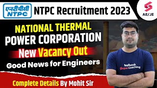 NTPC Recruitment 2023 National Thermal Power Corporation new vacancy 2023 [upl. by Shara]