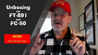 Unboxing the FT891 Radio and FC50 Antenna Tuner [upl. by Kerred642]