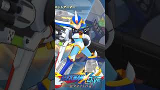 ロックマンX DiVE キャラクター紹介 「X（CM）アルティメットアーマー」 Shorts [upl. by Guinevere]