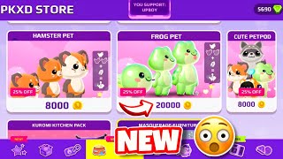 🚨Pk Xd New Cute Pets Are Here🐹🐸🤩  Pk Xd New Pets Spoiler  Frog Raccoon amp Hamster pet pk xd 2024 [upl. by Sontich]