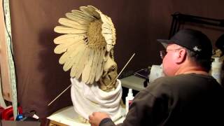 Sculpture Tutorial  Using a Fabric Stiffener [upl. by Starr]