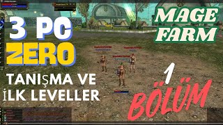 ZERODA 3 PC MAGE FARM SERİSİ 1 BÖLÜM  MARADON GÖREVLERİ  İLK 8 İTEMİMİZİ BASTIK  KNİGHT ONLİNE [upl. by Enomis199]