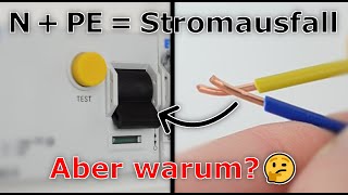 ⚡ N  PE  FISchalter löst aus 🤨 Aber warum 🤔 ultimative Erklärung 💡  Das musst du wissen 👷‍♂️ [upl. by Cassiani]