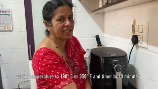 air fryer hurigalu recipe  ಏರ್ ಫ್ರೈಯರ್ ನಲ್ಲಿ ಮಾಡಬಹುದಾದ ಹುರಿಗಾಳು  air fryer recipes [upl. by Eilah891]