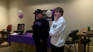 Tucker Smith from Cornerstone Charter School signs for college baseball with James Madison U [upl. by Pulling]