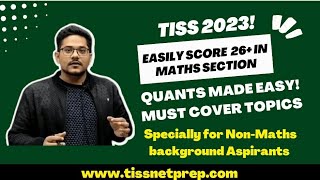 Score 26 in TISSNET Maths Section  Strategy to cover TISSNET Quants Section Effectively [upl. by Judie532]