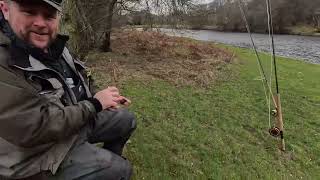 Spring salmon fishing on the river Spey at Tulcan [upl. by Naimed592]