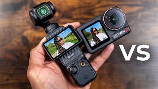 DJI Osmo Pocket 3 vs Osmo Action 5 Pro Which For You [upl. by Trina]