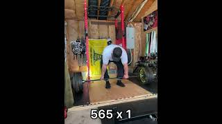 Front Squats OHP amp Deadlifts [upl. by Dorrahs]