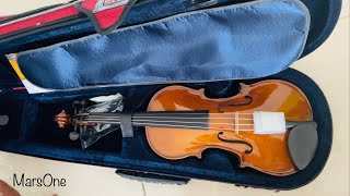 Unboxing Stentor Violin amp Violin Care Guide  String Instruments  Kun  Shoulder Rest MarsOne41 [upl. by Naired9]