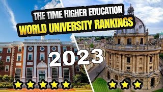 Top 50 Best Universities in the World 2023 [upl. by Gustin751]