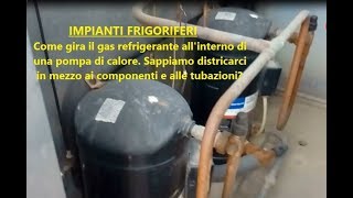 IMPIANTI FRIGORIFERI  Come funziona un impianto in pompa di calore [upl. by Disini]