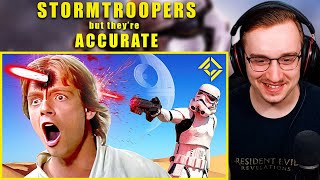 STORMTROOPERS but Theyre ACCURATE REACTION Star Wars [upl. by Akinnor]