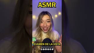 👁️👁️​​​Examen de Vista  ASMR ​🔎​🔍​ [upl. by Eelan213]