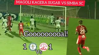 KAGERA SUGAR VS SIMBA SC GOAL UPDATES AND HIGHLIGHTS LIVE [upl. by Richel333]