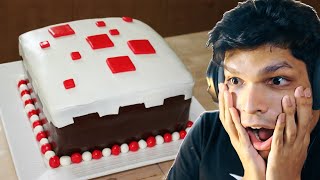 i made a Minecraft Cake in Real Life [upl. by Valenka228]