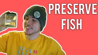 How to Preserve a Fish Jar Specimen [upl. by Jada280]