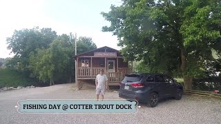 2021 Trout Fishing Trip Cotter AR Rainbow and Brown Trout Fishing [upl. by Odnalra224]