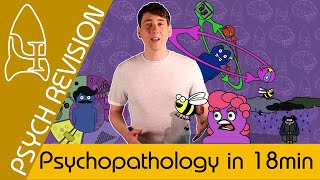 Psychopathology  AQA Psychology under 20 MINS NEW Quick Revision for Paper 1 [upl. by Arbe]