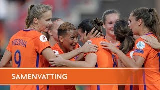 Highlights Nederland  Denemarken 2072017 [upl. by Suissac]