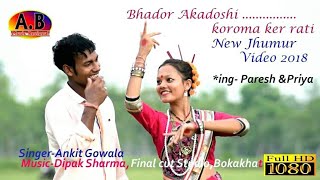 NEW JHUMUR VIDEO 2019 BHADOR AKADOSI BY ANKIT GOWALLA [upl. by Nolubez]