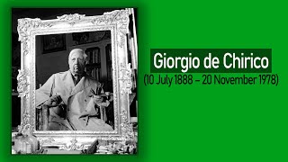 Giorgio de Chirico Most Known Paintings Art Master [upl. by Bradleigh130]