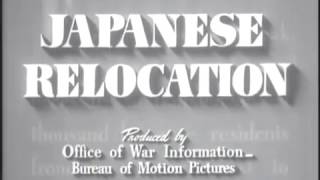 1943 US governmentproduced film quotJapanese Relocationquot addresses relocation camps [upl. by Lefty]