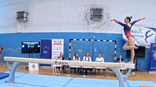 Anamaria Mihăescu 2009 🥇 BB AA  2024 Jr Nationals [upl. by Iat774]