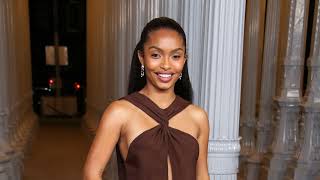 Yara Shahidi at the 2024 LACMA Gala in Los Angeles [upl. by Dnamra]