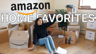 AMAZON HOME FAVORITES HAUL  Everything Ive Purchased For The Home [upl. by Gnes965]