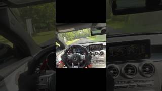 Insane DownShift Pops And Bangs In a AMG C43mercedes exhaust shorts [upl. by Farkas398]