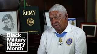 Black Military History Month Melvin Morris  Medal of Honor Recipient [upl. by Retse]