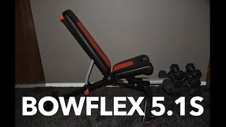 bowflex 51S workout bench in under 5 min [upl. by Aneehc]