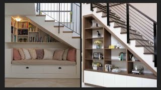 Amazing under stairs space ideas  Best under stairs storage ideas [upl. by Webster]