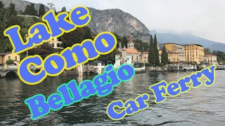 Lake Como Bellagio Car Ferry to Varenna [upl. by De]