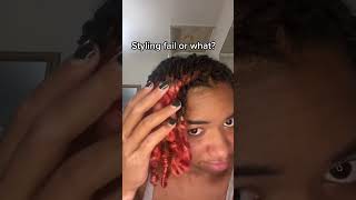 Locs Styling Fail [upl. by Corissa]