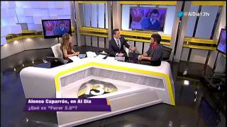 Alonso Caparrós le cuenta a Alfonso Merlos y Marisa Páramo qué es quotPuro Furor 20quot [upl. by Swehttam]