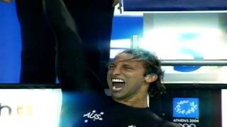 MICHAEL PHELPS VS IAN THORPE OLYMPICS 2004 ATHENS SWIMMING [upl. by Solana780]