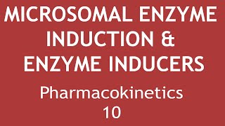 Microsomal Enzyme Induction amp Enzyme Inducers Pharmacokinetics Part 10  Dr Shikha Parmar [upl. by Bartram]