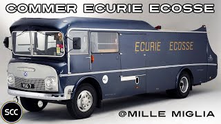 COMMER ECURIE ECOSSE Car Transporter Truck  Mille Miglia 2014  SCC TV [upl. by Sigler]