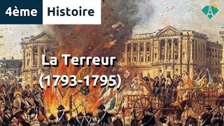 La Terreur 17931795 – Histoire 4ème  Les antisèches des Découvreurs [upl. by Isiah]