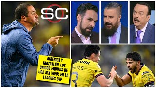 AMÉRICA tiene todo servido para llegar a la final de LEAGUES CUP y sumar otro título  SportsCenter [upl. by Pittel567]