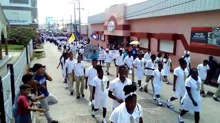 Belize Independence Day School Childrens parade September 21st 2018 [upl. by Piers]