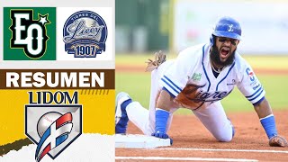 Resumen Estrellas vs Licey juego de baseball Lidom 19102024 [upl. by Azerila867]