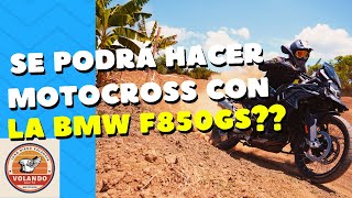 F850GS BMW EN PISTA DE MOTOCROSS 🔥🔥  OFFROAD FATAL [upl. by Einnil]